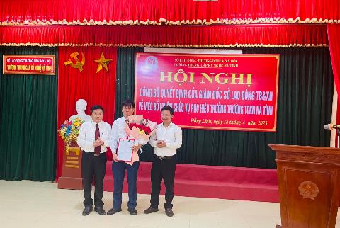 LỄ BỔ NHIỆM PHÓ HIỆU TRƯỞNG